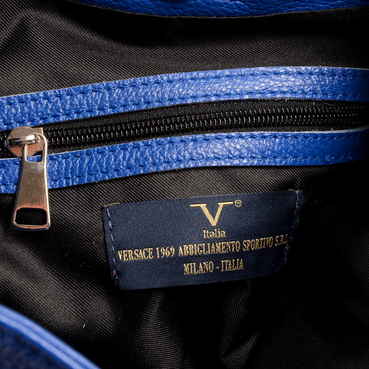 V 1969 Italia Borsa da donna blu ZURIGO