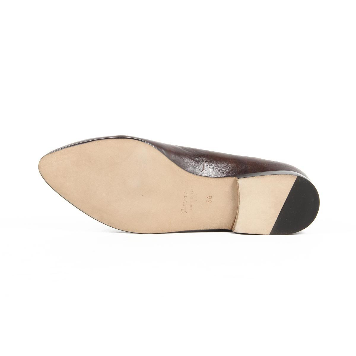 Ballerina da donna Henry Cuir 1715A CRETA 809 MORO