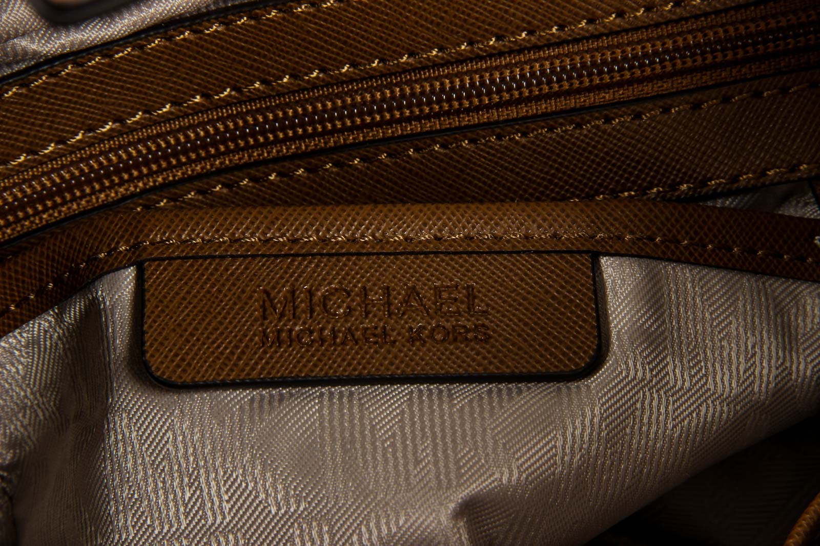 Borsa a mano grande in pelle Hamilton da donna Michael Kors
