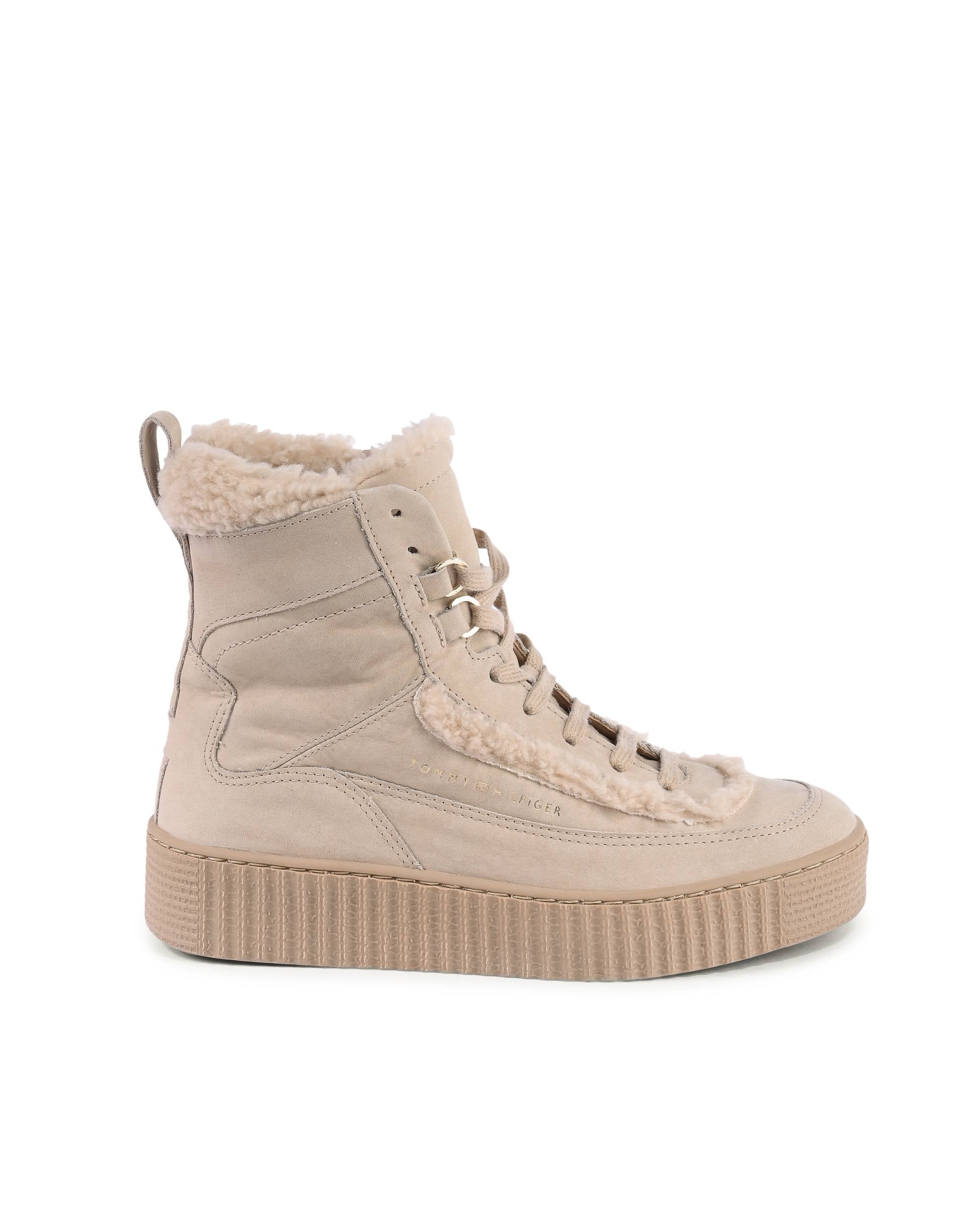 Tommy Hilfiger Donna Stivali BEIGE FW0FW07503ABO