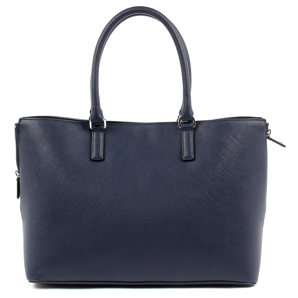 Borsa a mano da donna Armani Jeans blu scuro 922166 7P756 31835