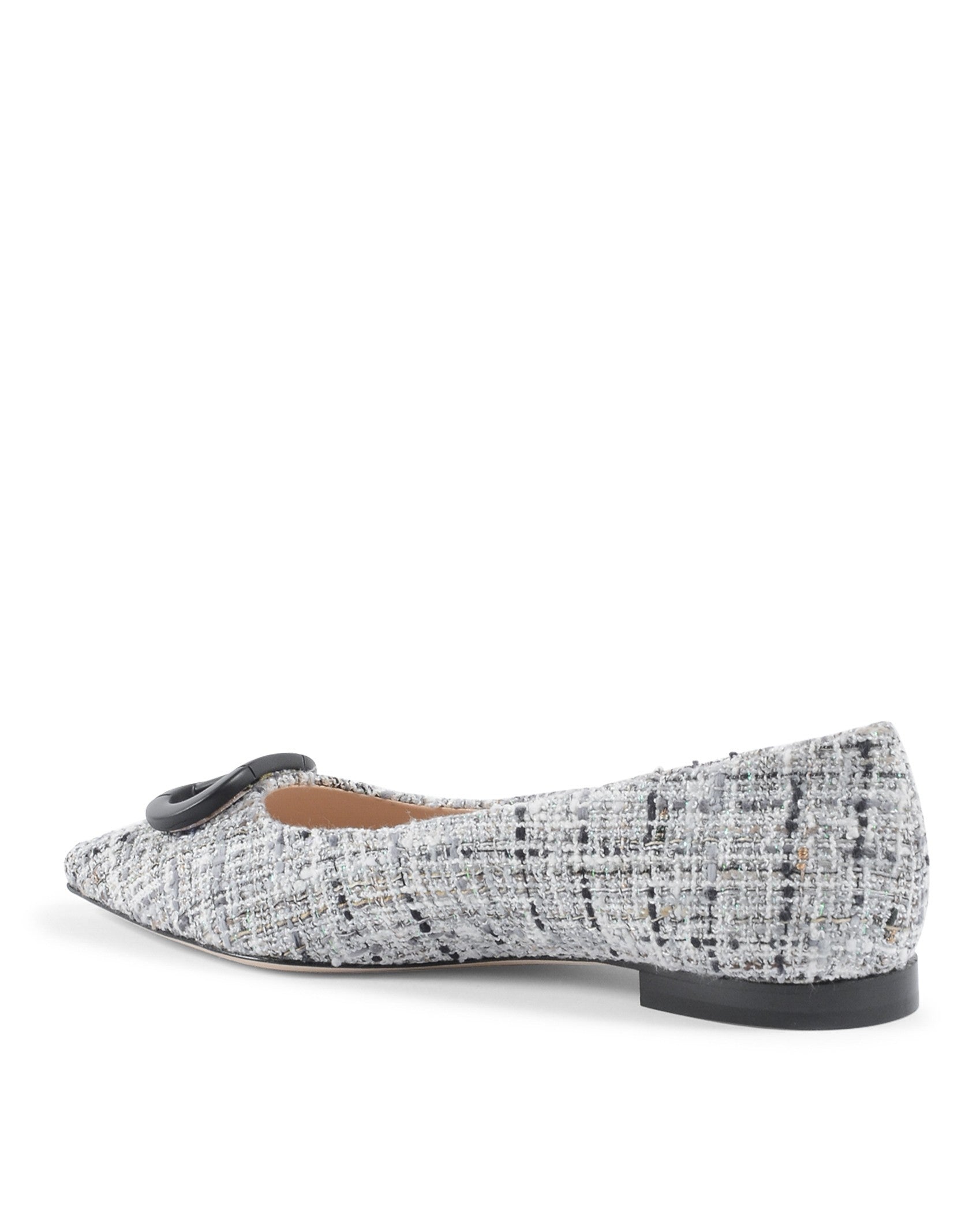 Piano Boucle Ballerina - Nero