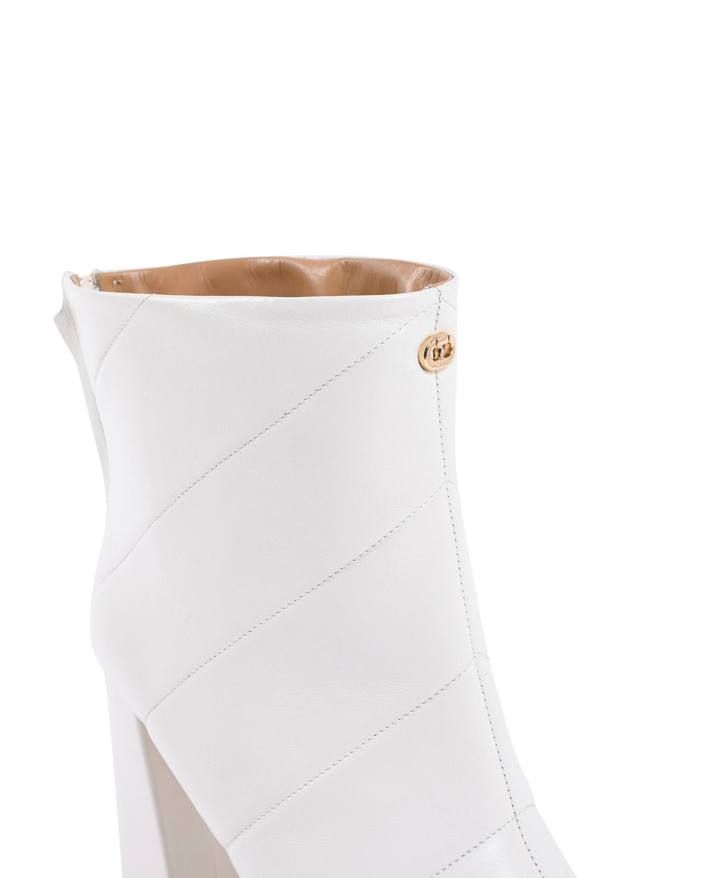 Camilla - Stivaletto Bianco Sporco
