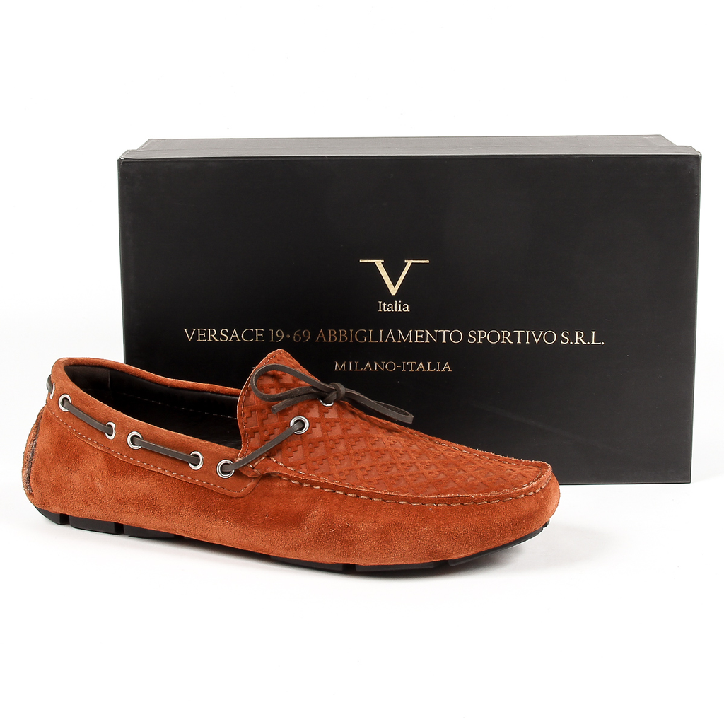 V 1969 Italia Mocassini da uomo marroni KARL