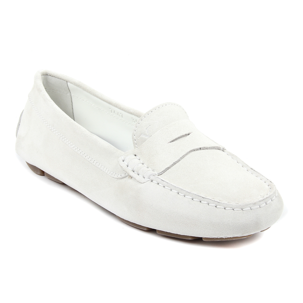 V 1969 Italia Mocassino da donna bianco AMALFI