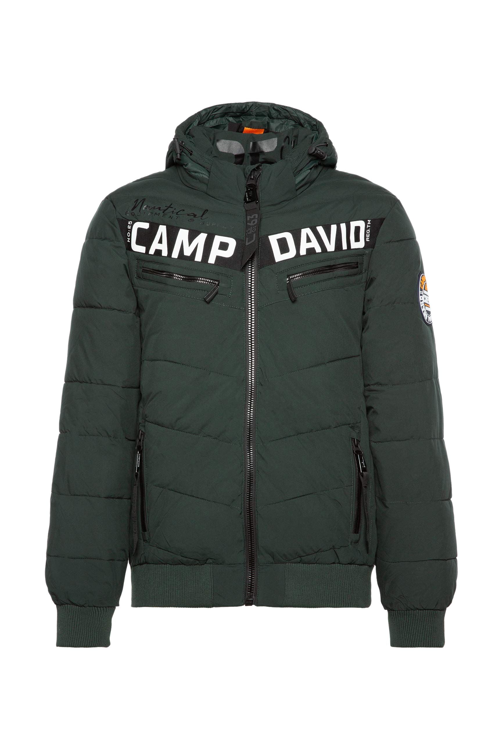 Giacca da uomo Camp David con cappuccio