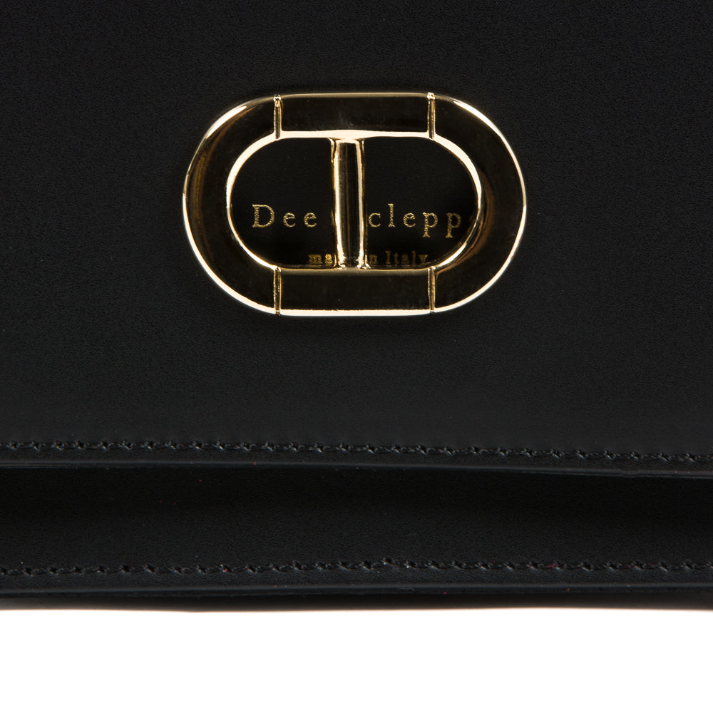 Borsa a tracolla Sanremo nera