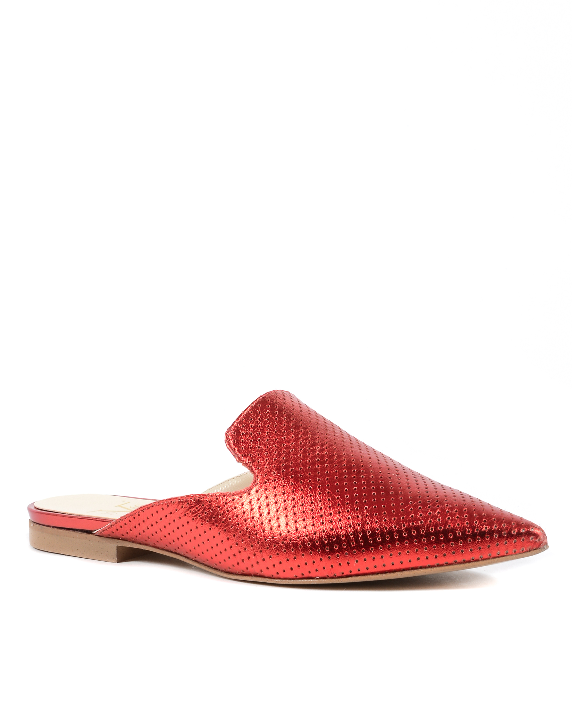 19V69 Italia Ciabatte Donna Lamè Rosse 4747 SABOT TRAF LAM ROSSO