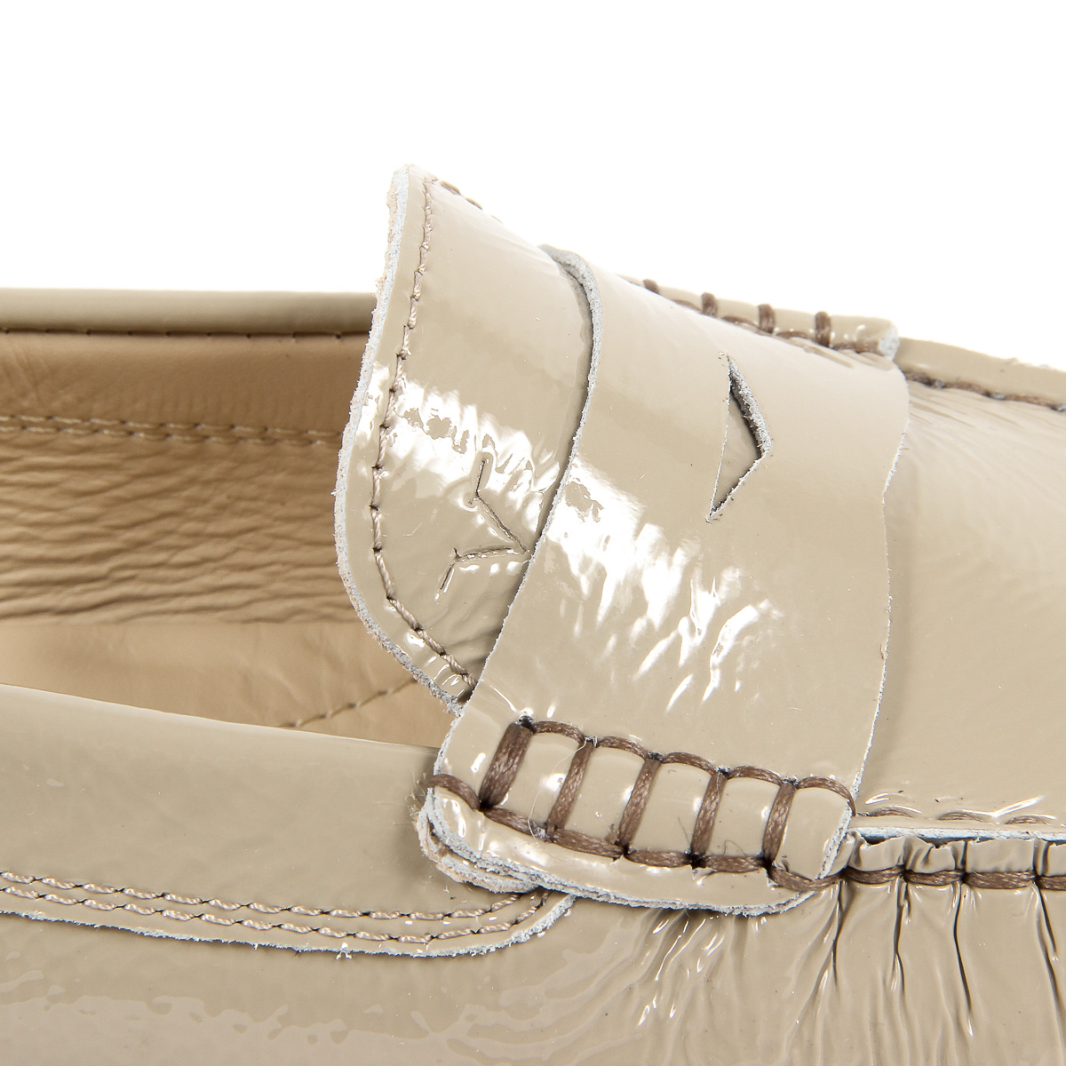 V 1969 Italia Mocassino da donna Beige AMALFI