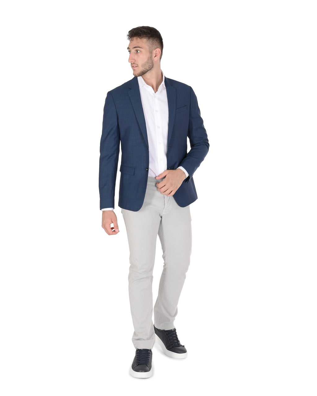 Calvin Klein Blazer da uomo blu K10K103727401