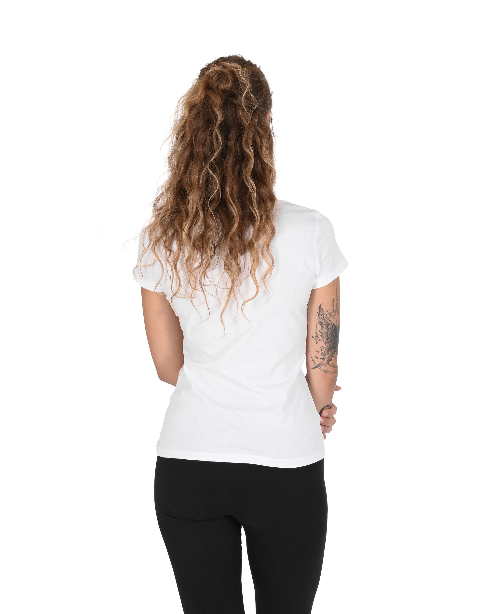 T-shirt da donna Love Moschino W 4 B19 5B M 4083 A00 BIANCO OTTICO