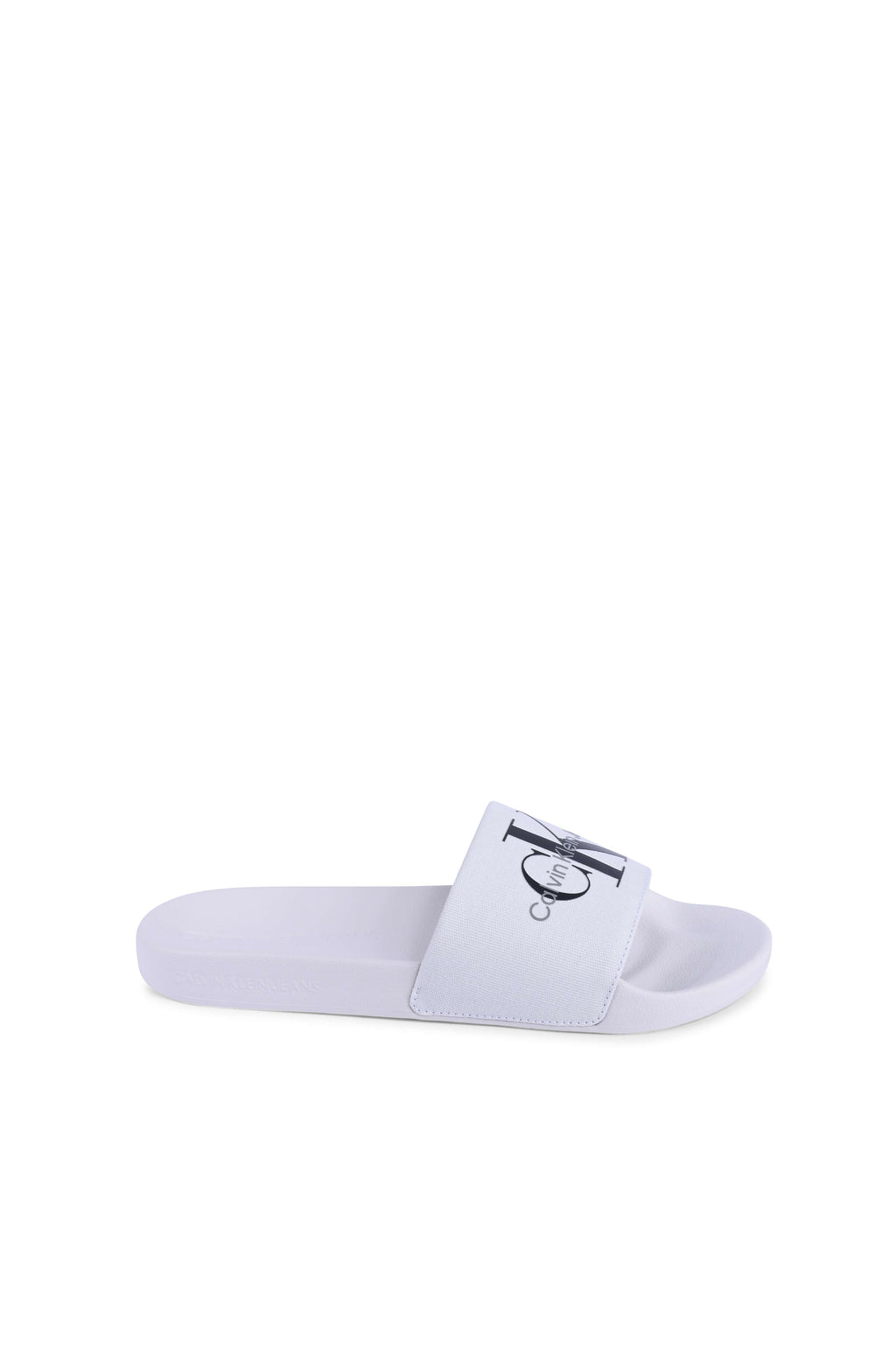 Ciabatte Calvin Klein da uomo bianche YM0YM00061YBR