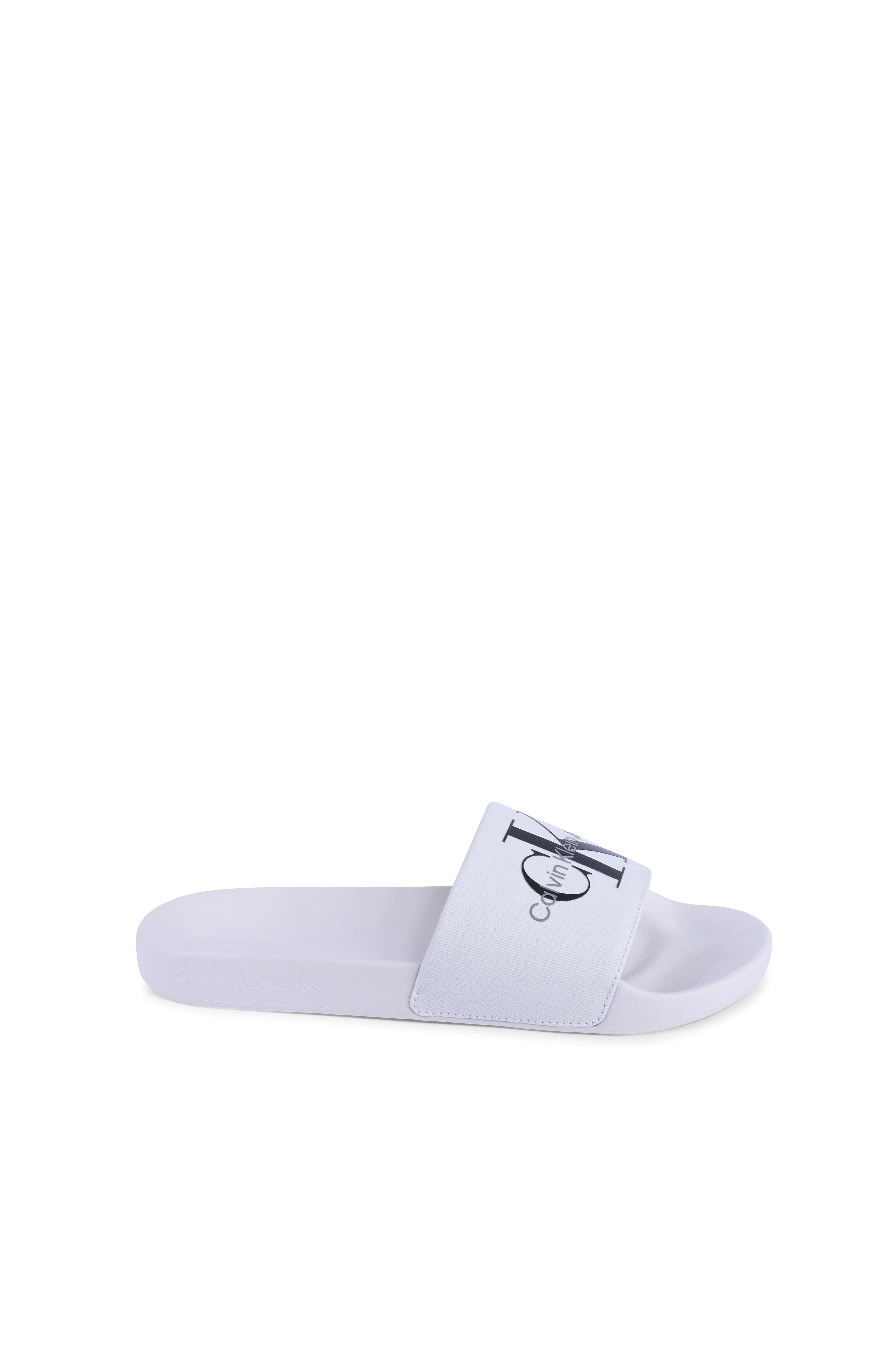 Ciabatte Calvin Klein da uomo bianche YM0YM00061YBR