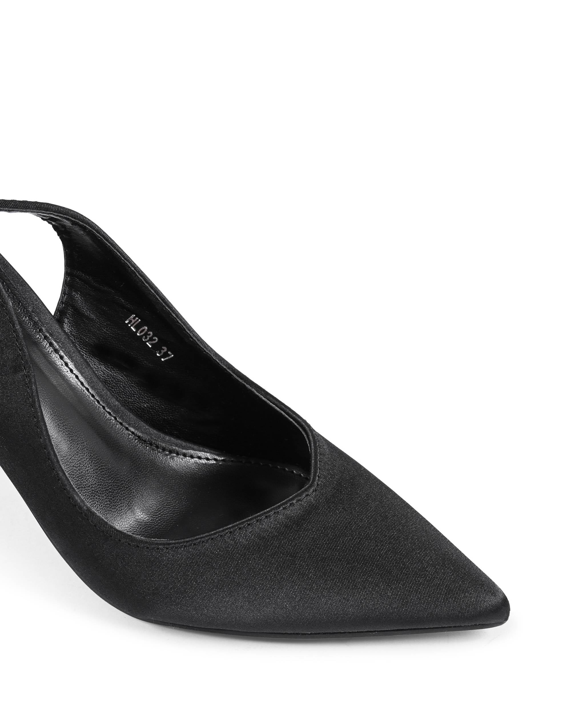 19V69 Italia Womens Pump Black HL032 NERO