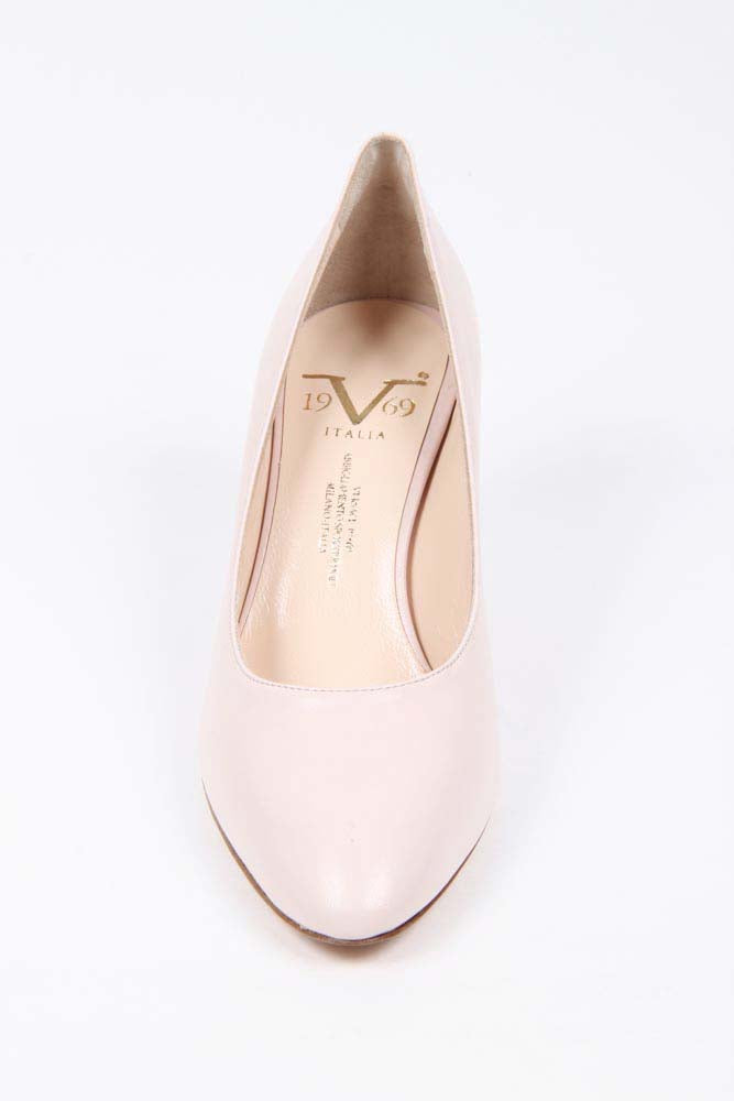 Décolleté da donna con tacco a gattino V 1969 Italia 5569 LAU70 PE LIOS15PEO CAPRETTO ELIOS PEONIA
