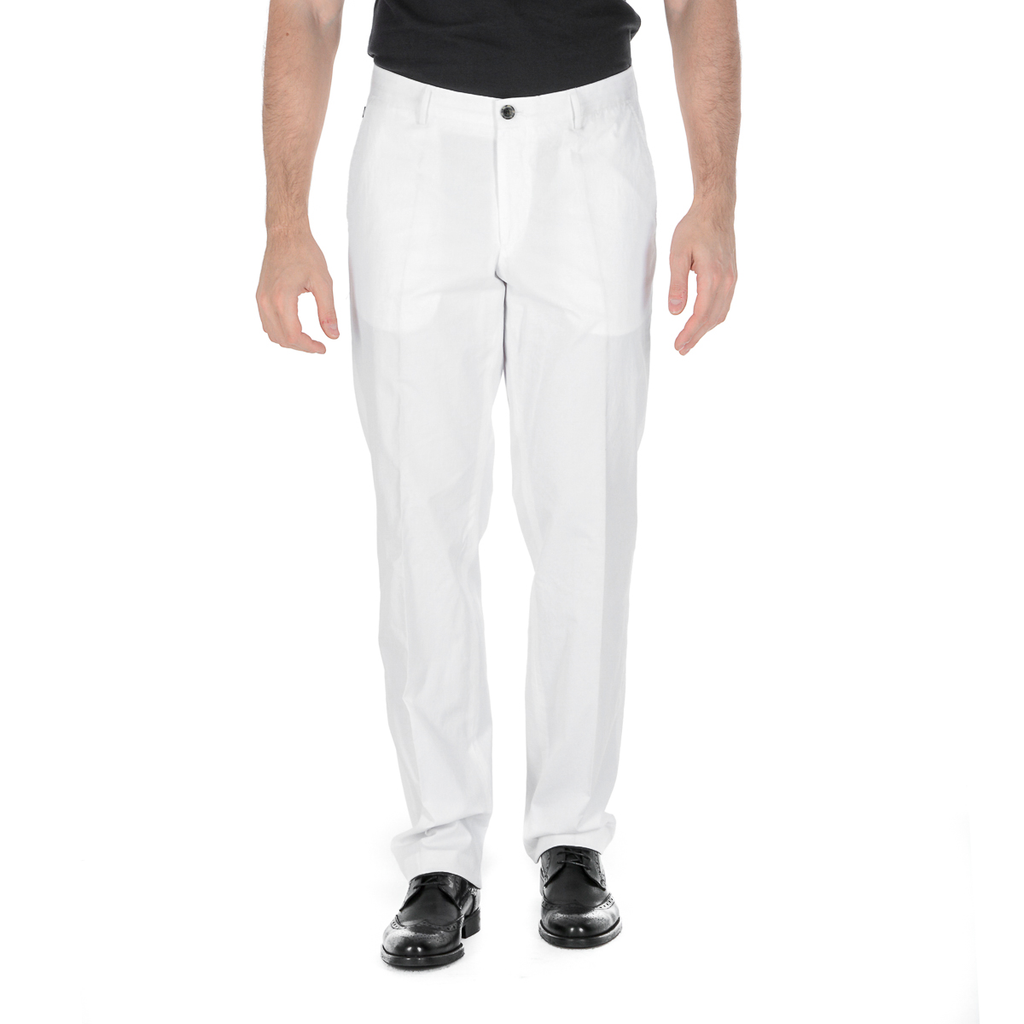 Pantaloni da uomo Hugo Boss bianchi SHAP
