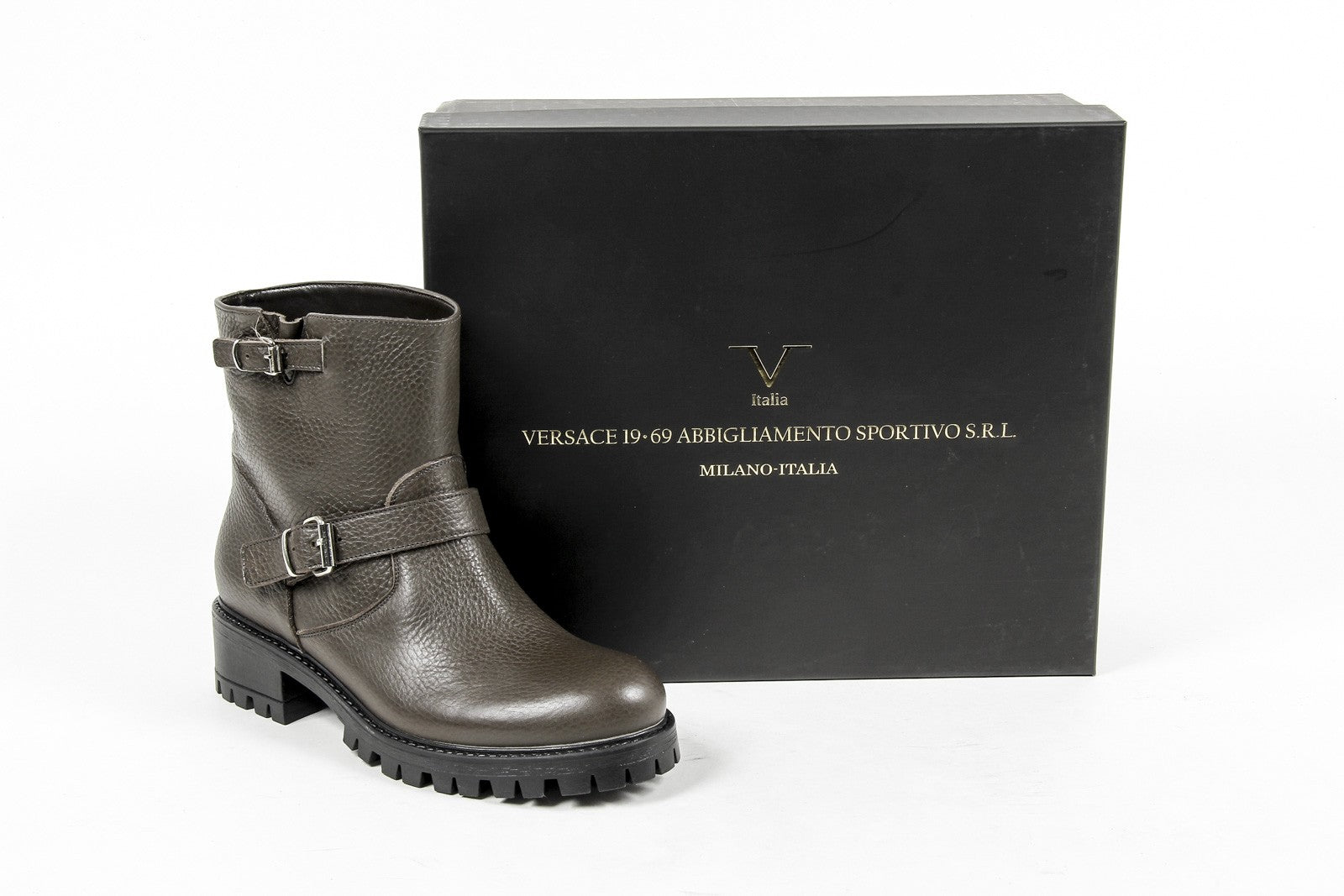V 1969 Italia Womens Short Boot B1441 CERVO FANGO