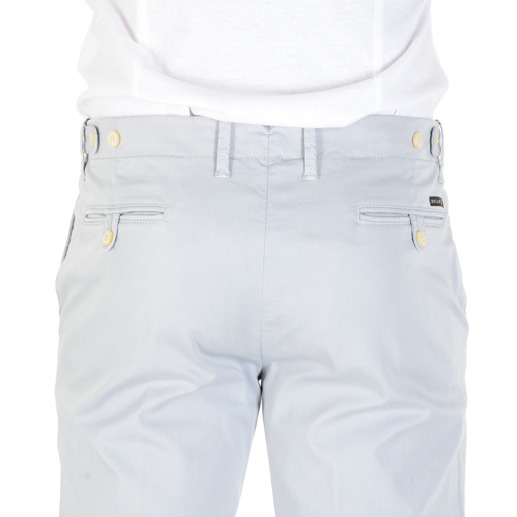 Corneliani Pantaloni Uomo Grigio Chiaro