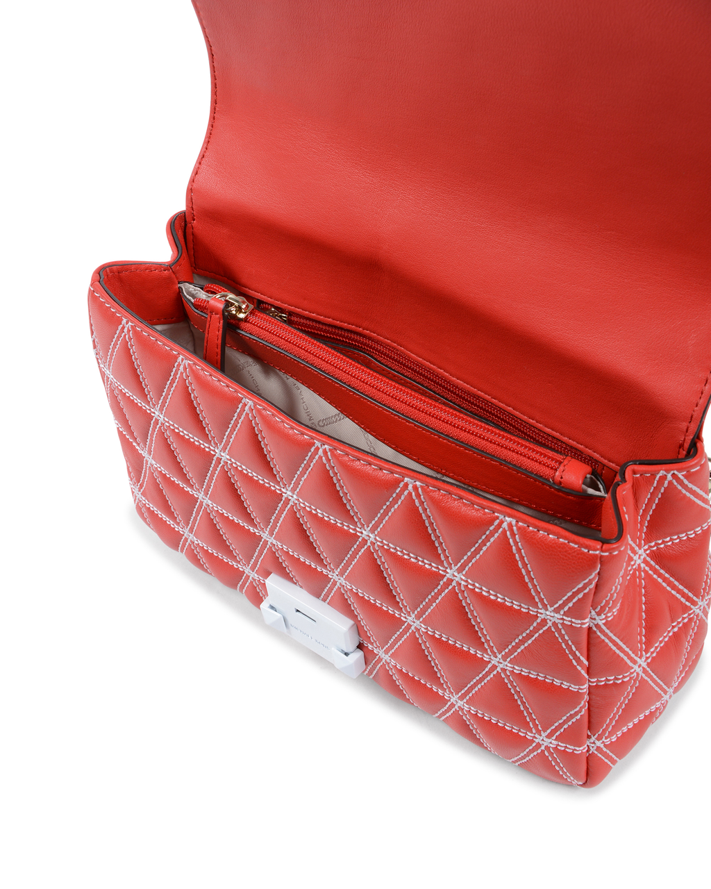 Borsa a mano da donna Michael Kors 30S9LSLL7Y ROSSO BRILLANTE