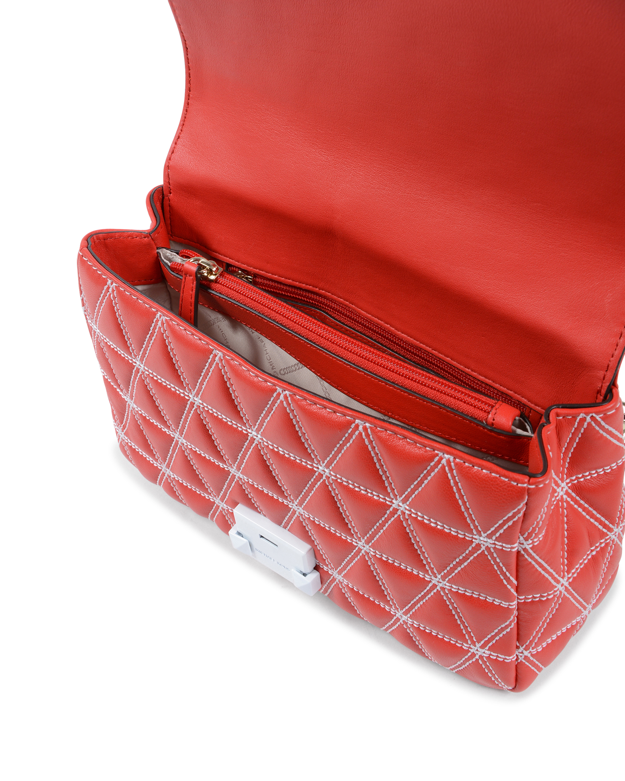 Borsa a mano da donna Michael Kors 30S9LSLL7Y ROSSO BRILLANTE