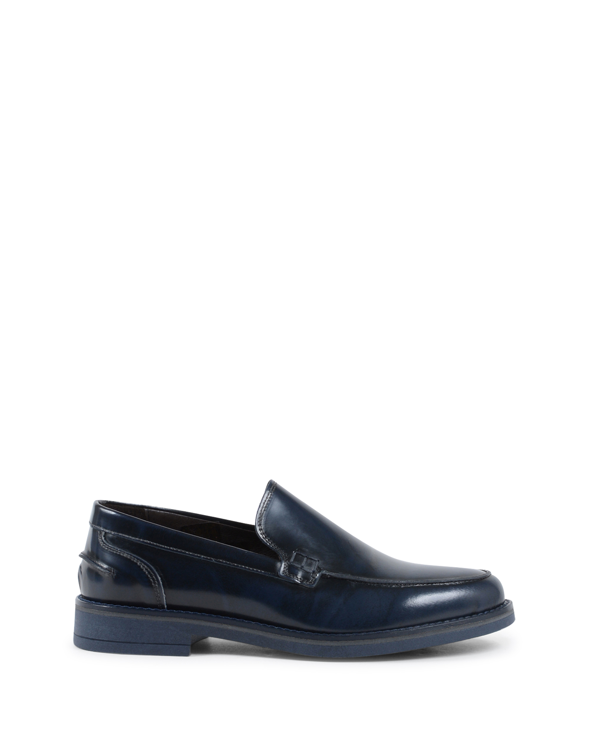 19V69 Italia Mens Loafer Blue 002 C ABRASIVATO BLUE