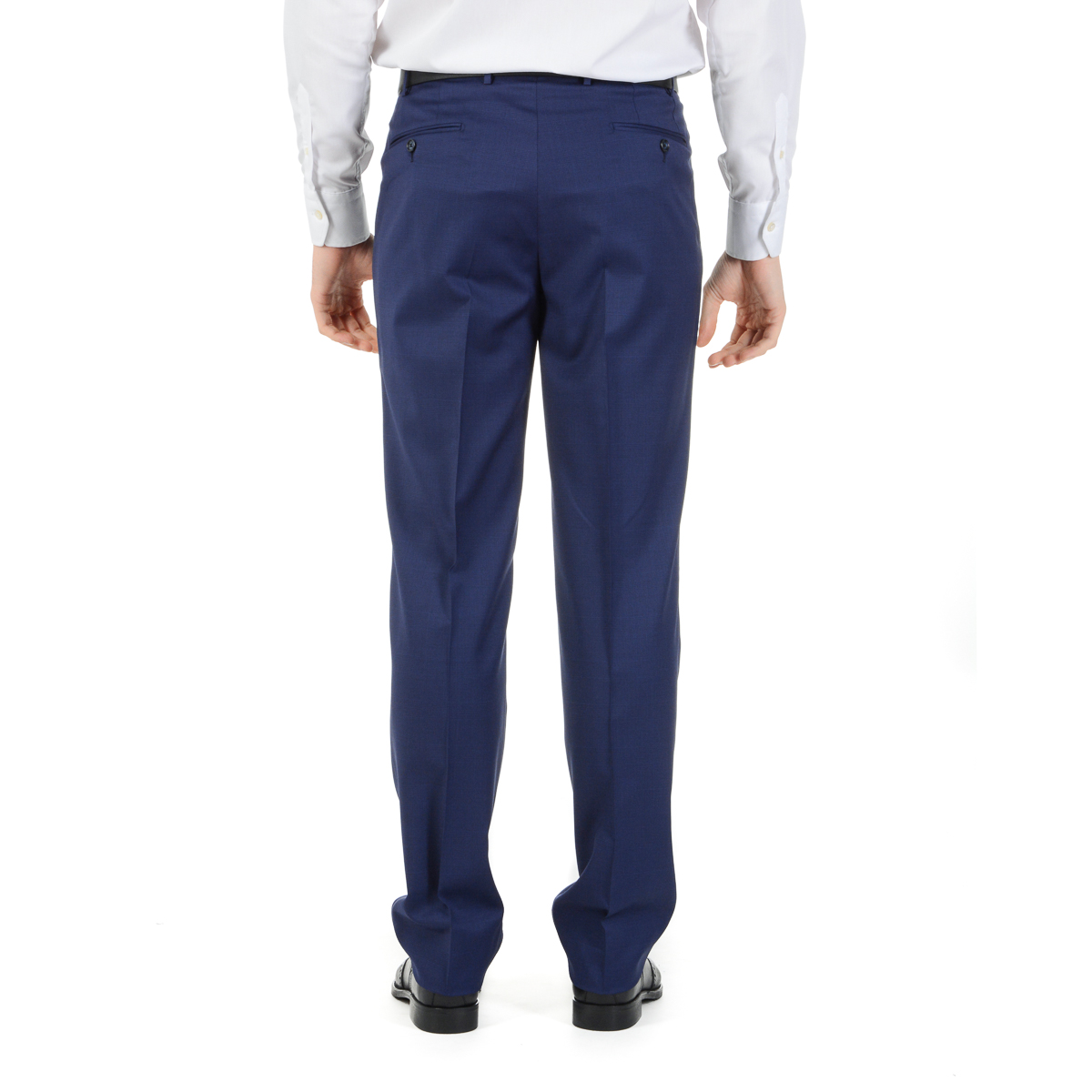 Abito da uomo Corneliani maniche lunghe blu Super 130's