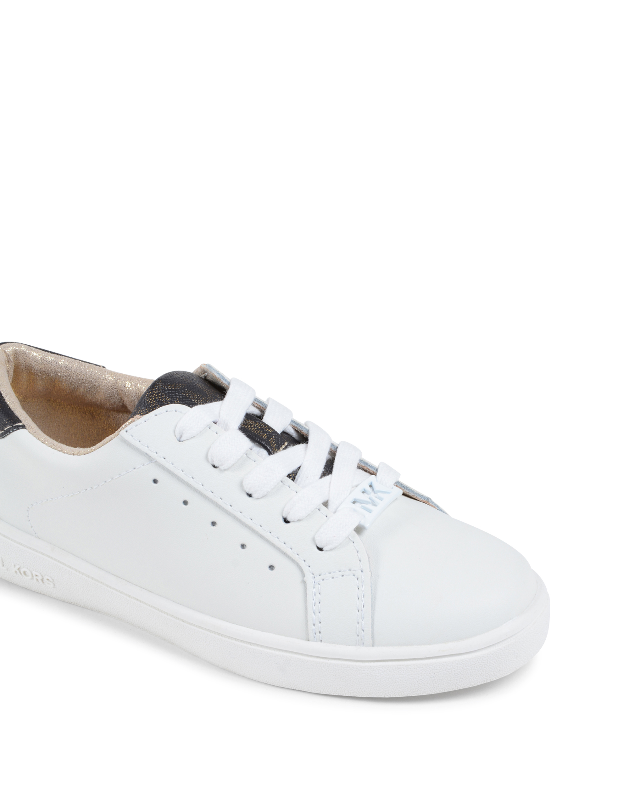 Michael Kors Sneaker da ragazza bianca ZIA IVY ALISHA BIANCO MARRONE