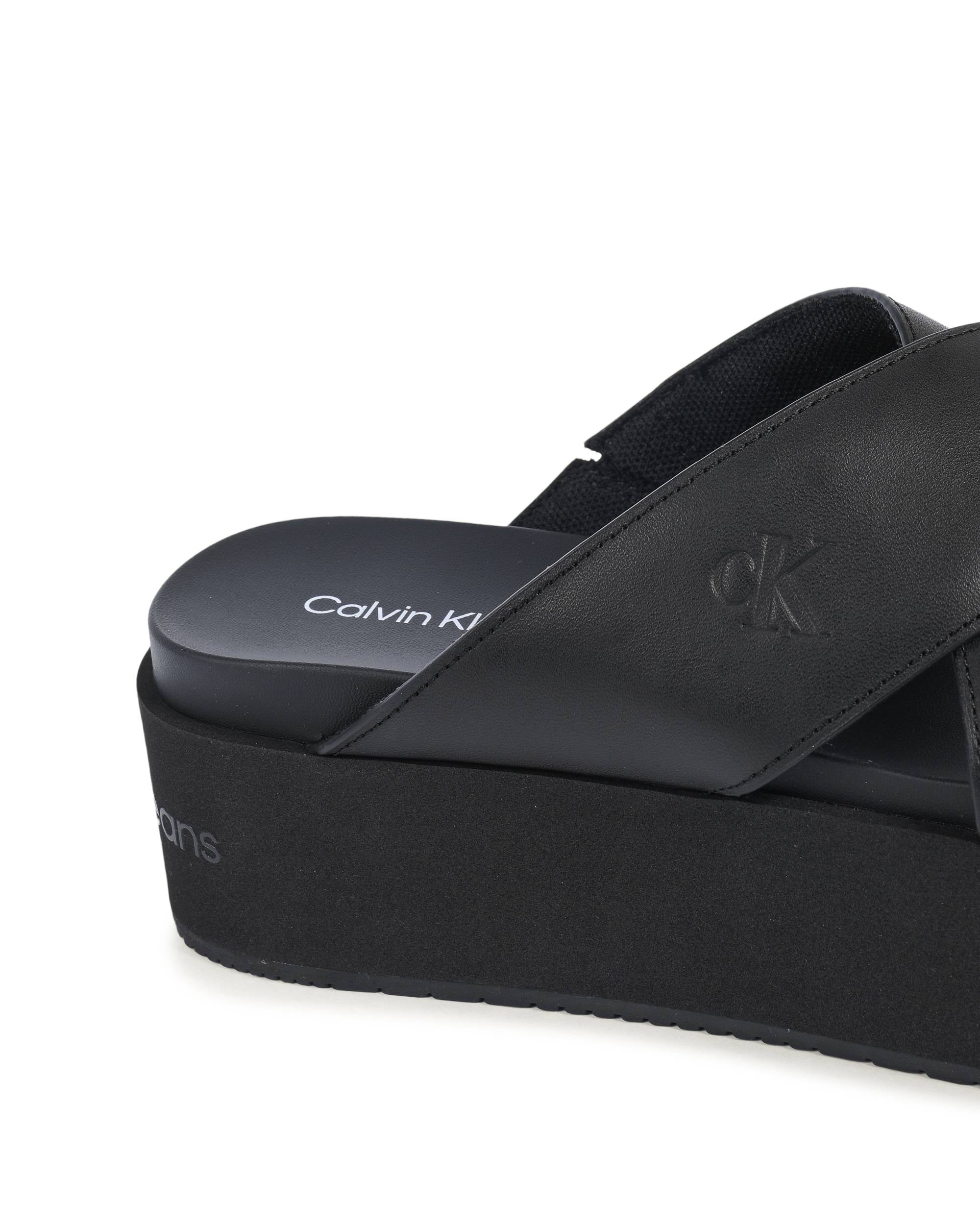Calvin Klein Sandalo da donna nero YW0YW013490GT