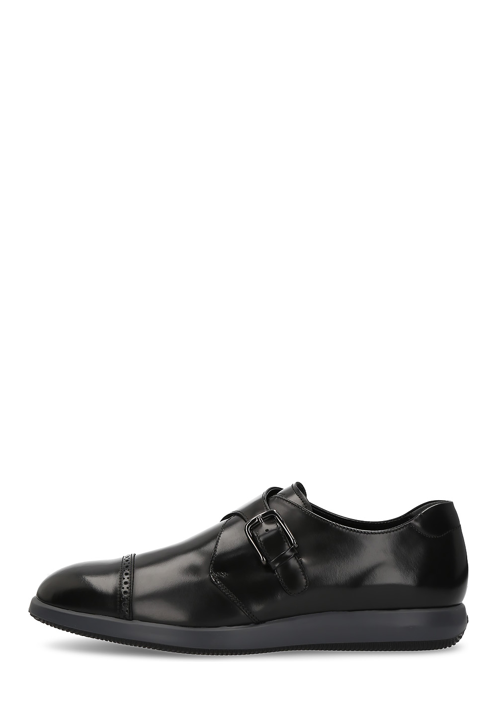 Hogan Uomo Monk Strap Scarpa Nero HXM2090P21066Q6B999