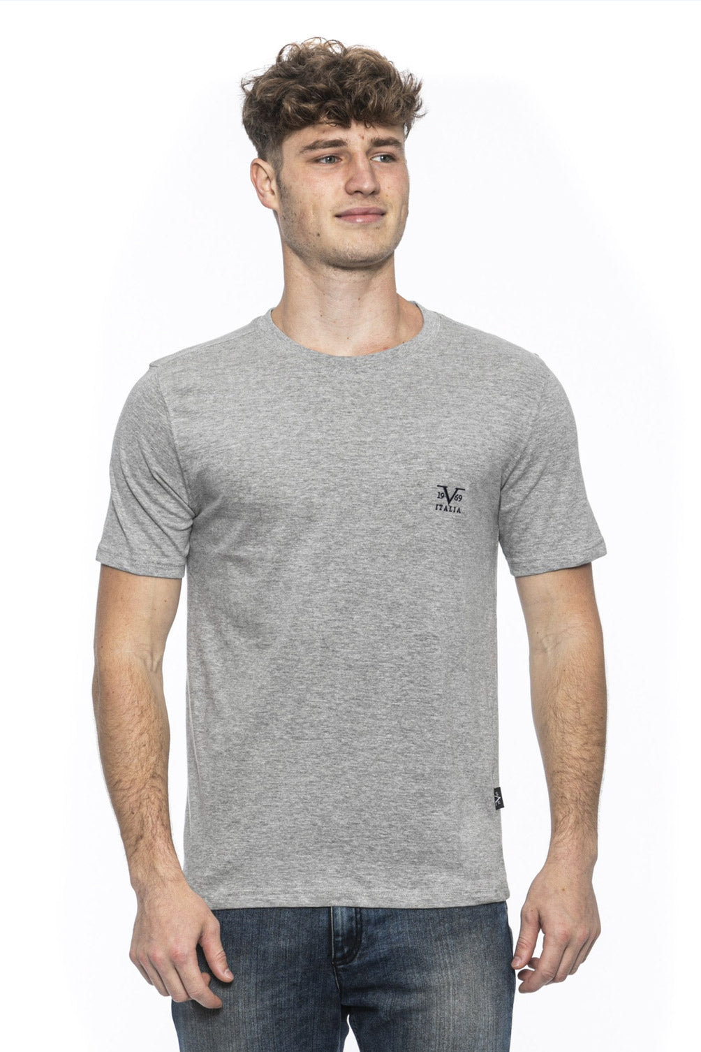 19V69 Italia T-Shirt Uomo Grigia ERIC GREY