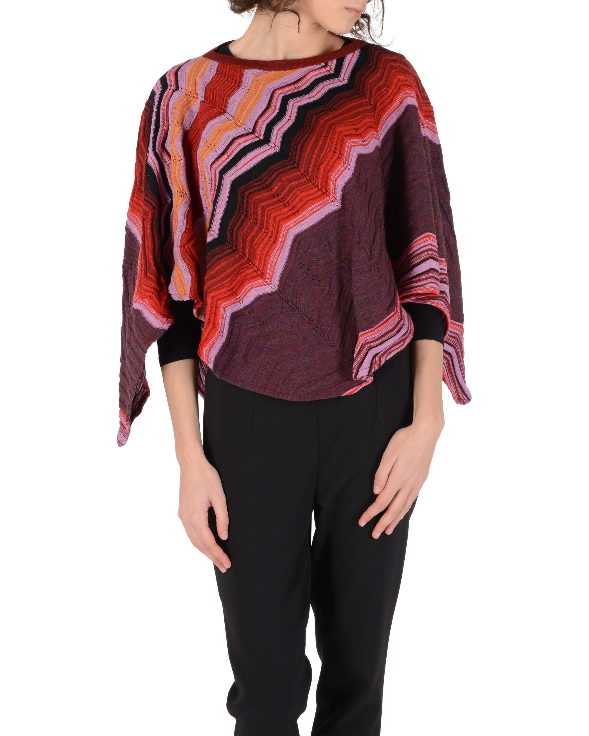 Missoni Donna Poncho Multicolore POI1WMD60980002