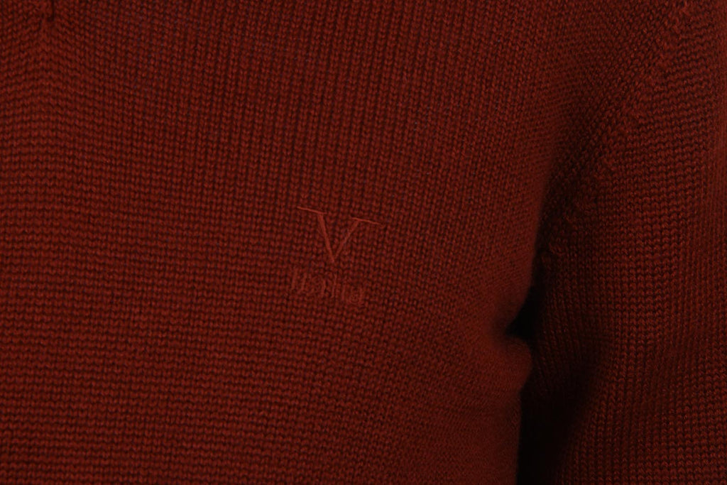 Maglione uomo scollo a V V 1969 Italia 9803 SCOLLO V BORDEAUX