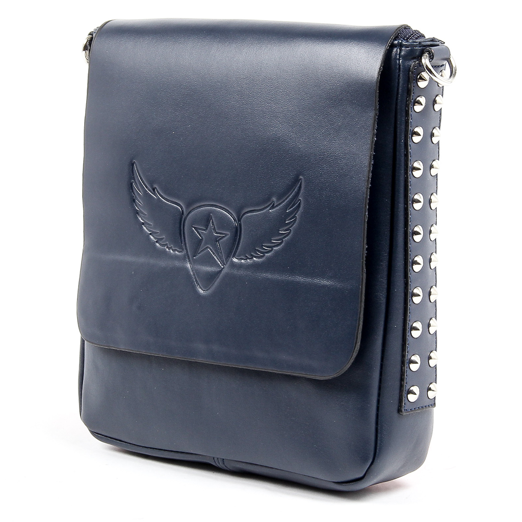 Borsa a mano da uomo Andrew Charles blu scuro CARL