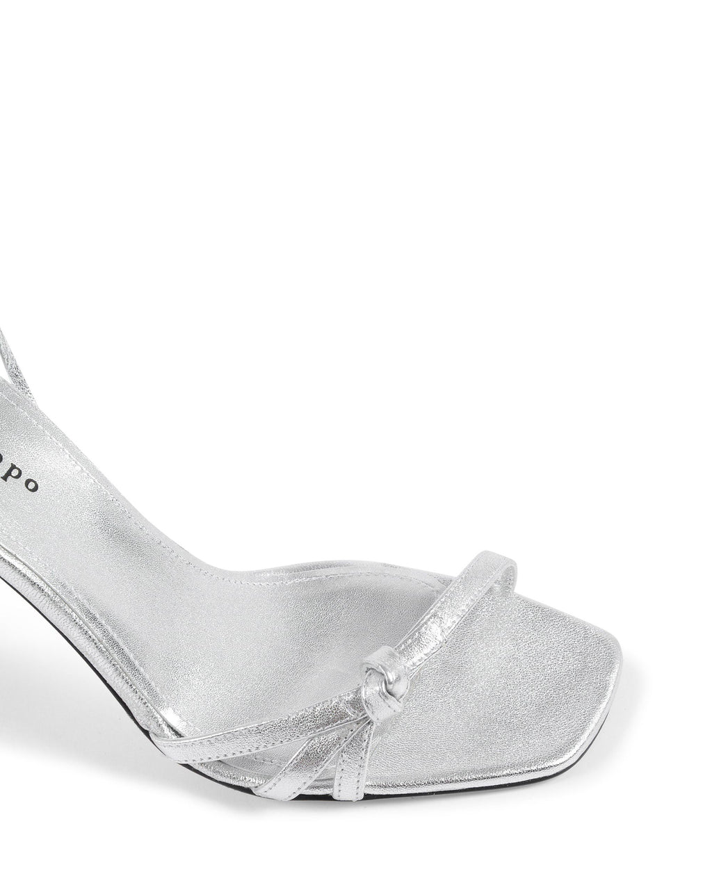 Bey Leather Lace Up Argento