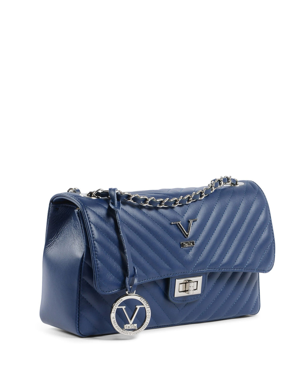 V Italia Borsa da donna Blue Jeans V0116 SAUVAGE BLUE JEANS
