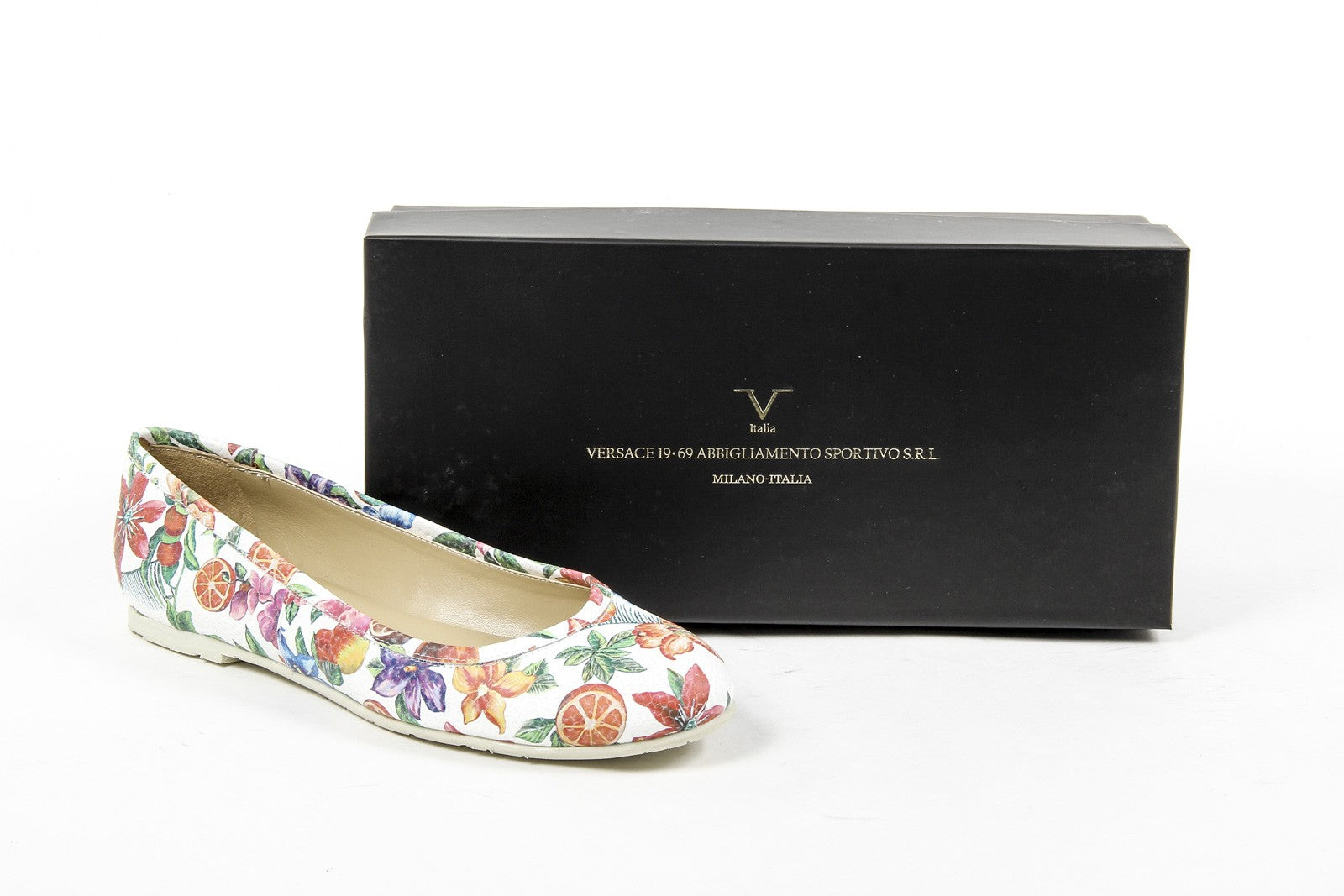 V 1969 Italia Womens Ballerina E08 FIORI NEVE