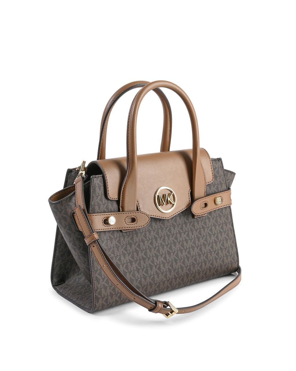 Borsa a mano media con patta Michael Kors 35S2GNMS5B MARRONE