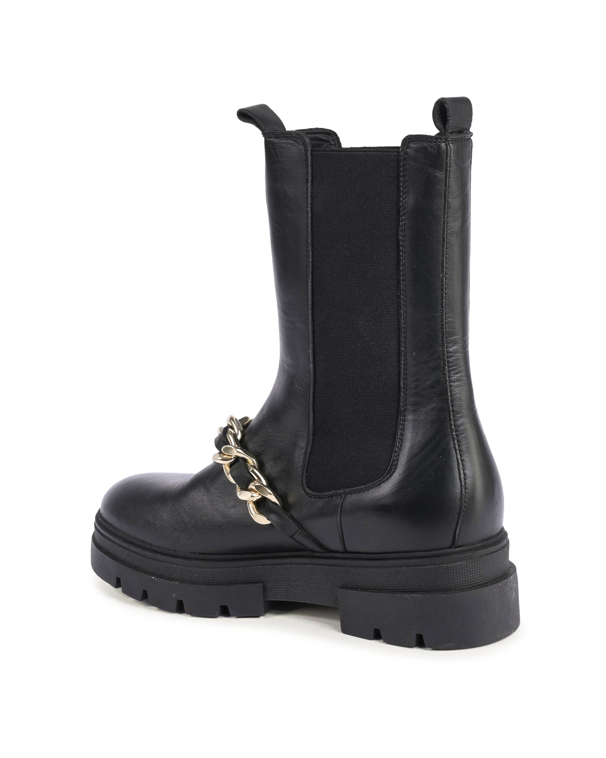 Tommy Hilfiger Stivali da donna NERO FW0FW07046BDS