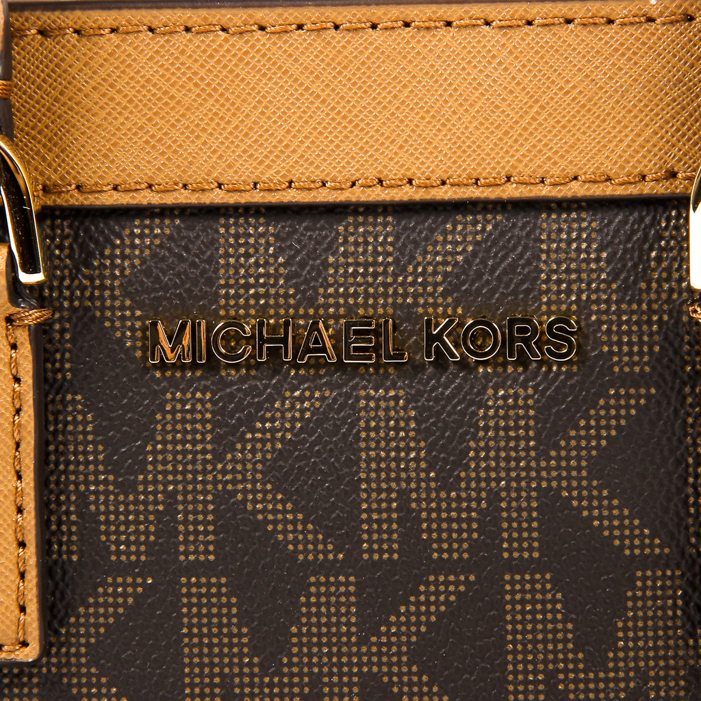 Borsa a mano da donna Michael Kors DILLON 35T7GAIS1B BRN ACORN
