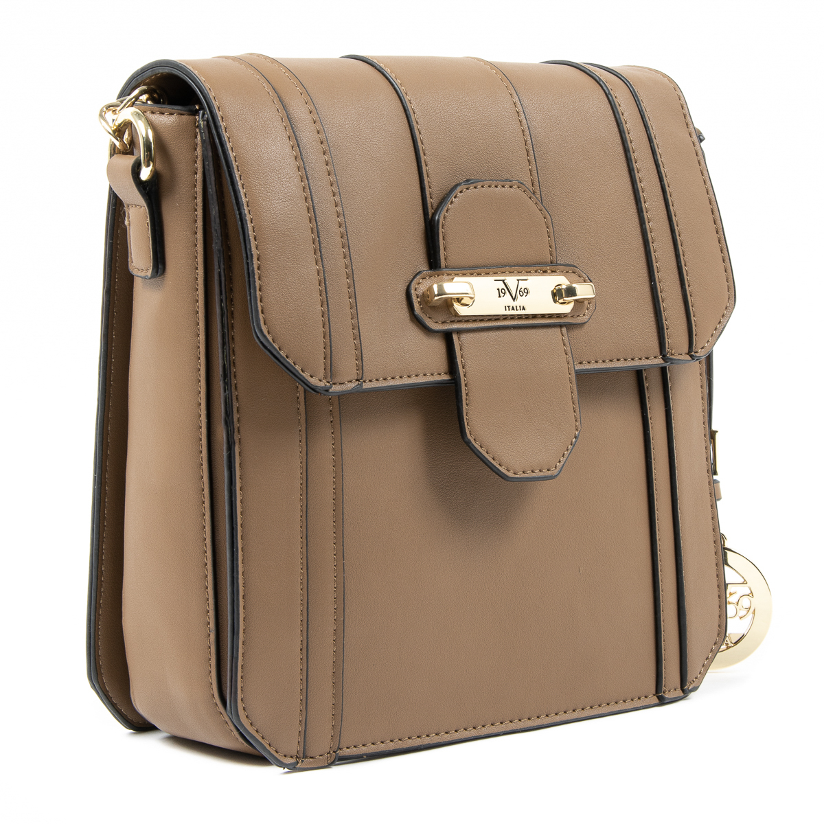 V 1969 Italia Borsa da donna marrone LINDA