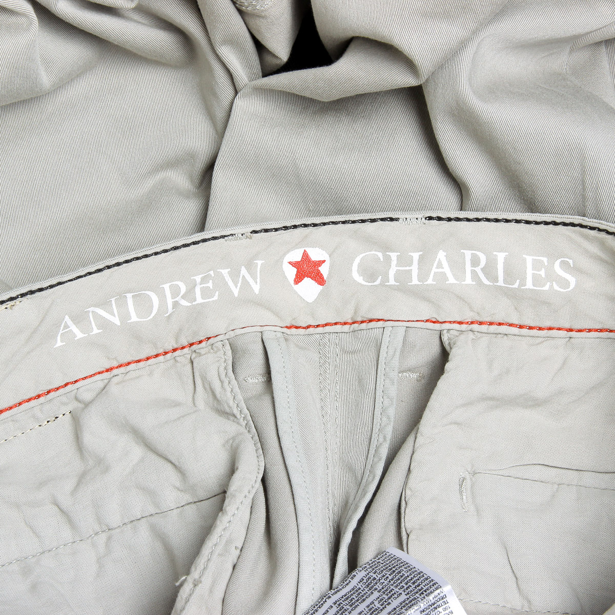 Pantaloni da uomo Andrew Charles Taupe AMARA