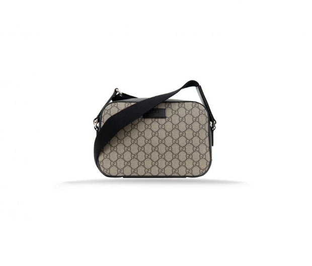 Borsa a tracolla per fotocamera da uomo GG Supreme