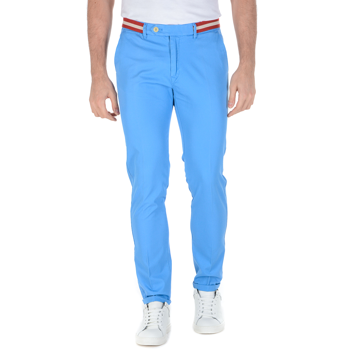 Pantaloni da uomo Scotch & Soda blu chiaro BOWIE