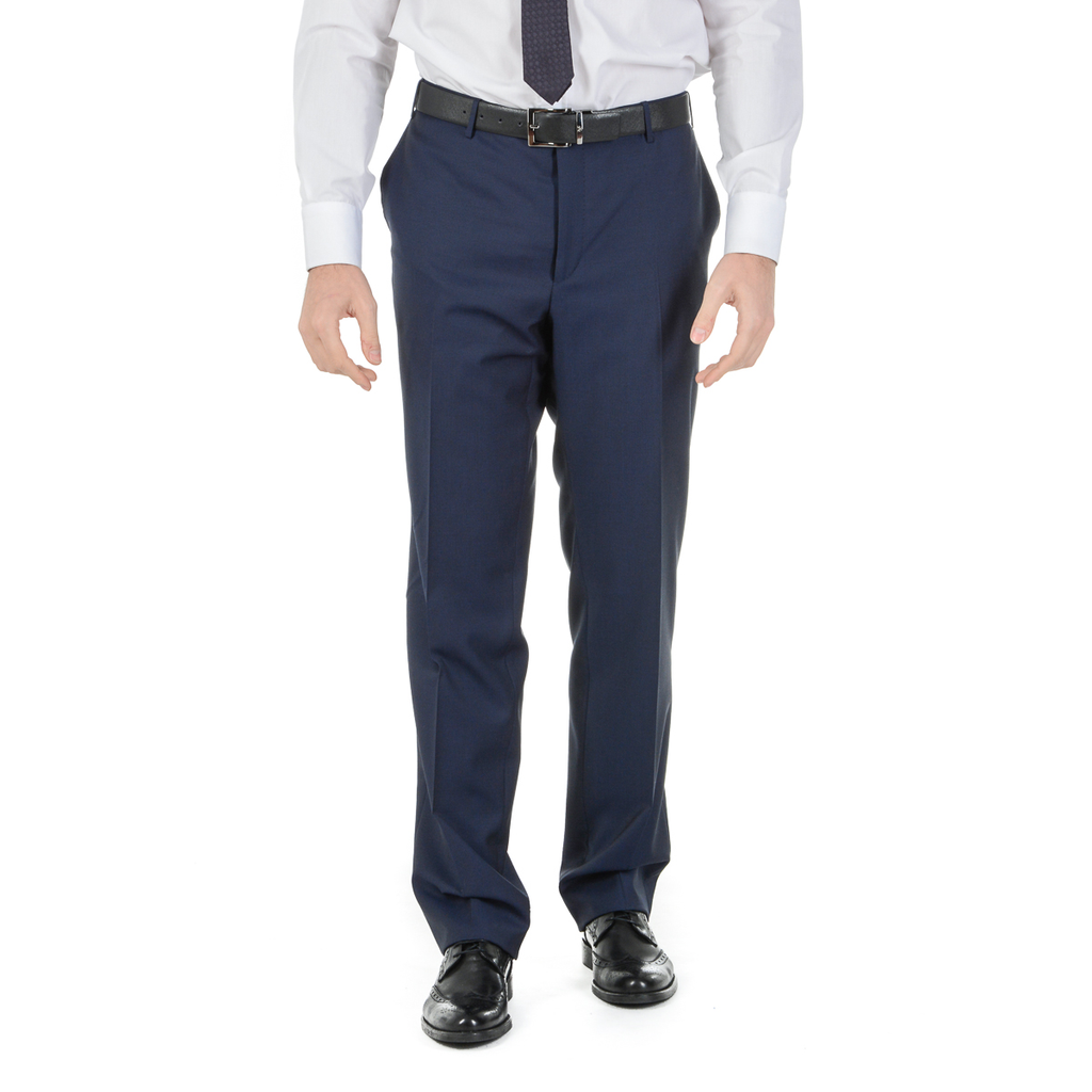Abito da uomo Corneliani maniche lunghe blu scuro Super 130's