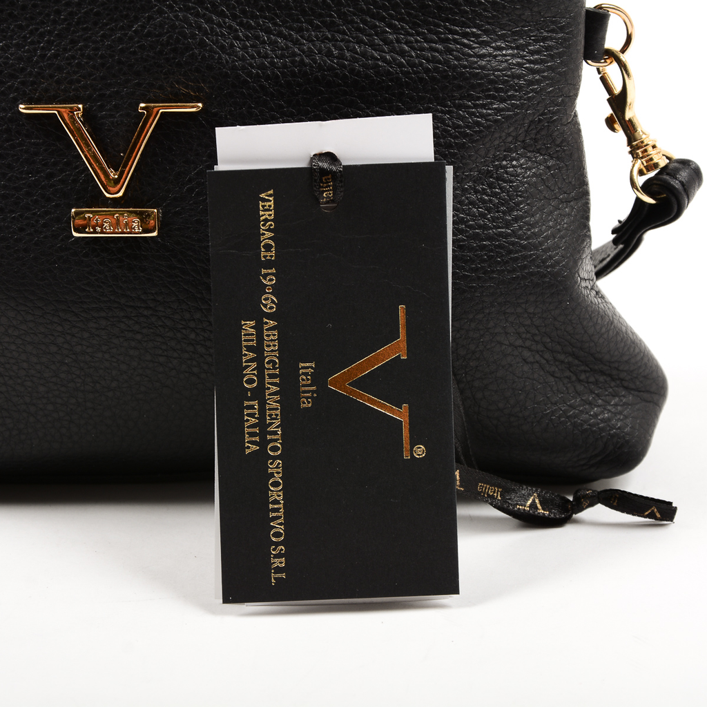 V 1969 Italia Borsa da donna nera ANKARA