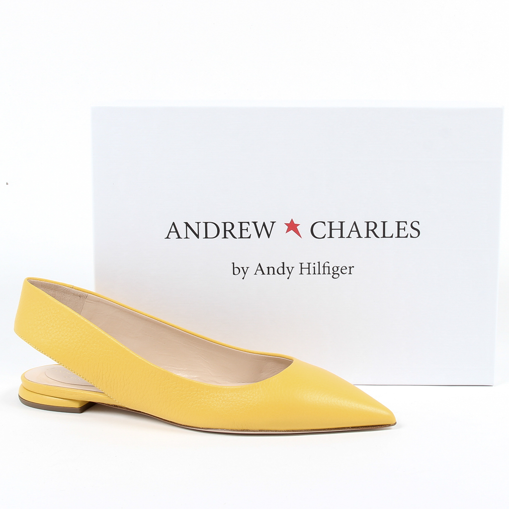 Andrew Charles By Andy Hilfiger Ballerina da donna gialla MADISON