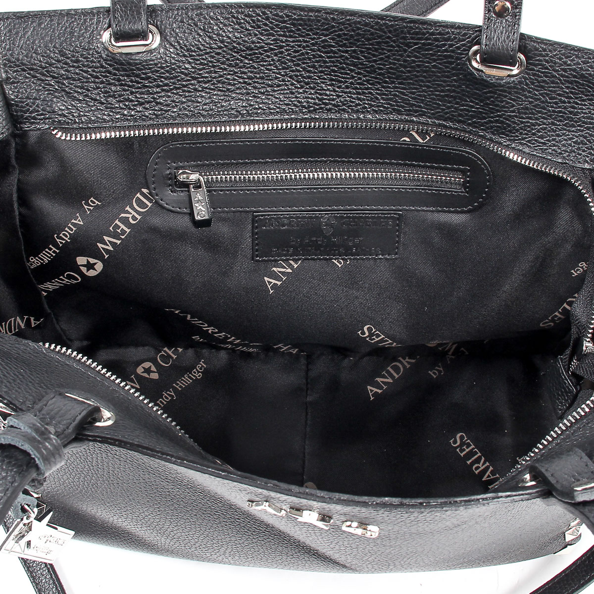Borsa a mano da donna Andrew Charles nera JASMIN