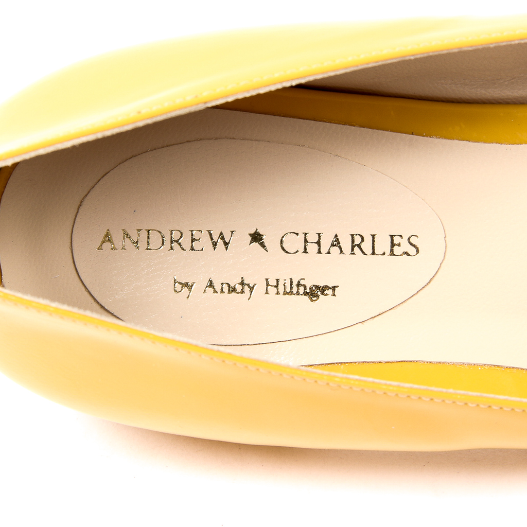 Andrew Charles Ballerina da donna gialla SONIA