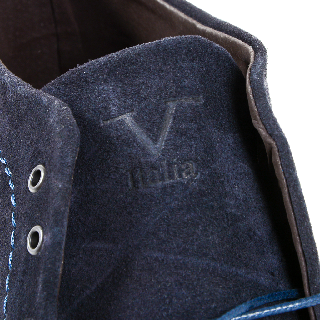 19V69 Italia Stivaletto Uomo Blu 930 CAMOSCIO BLU