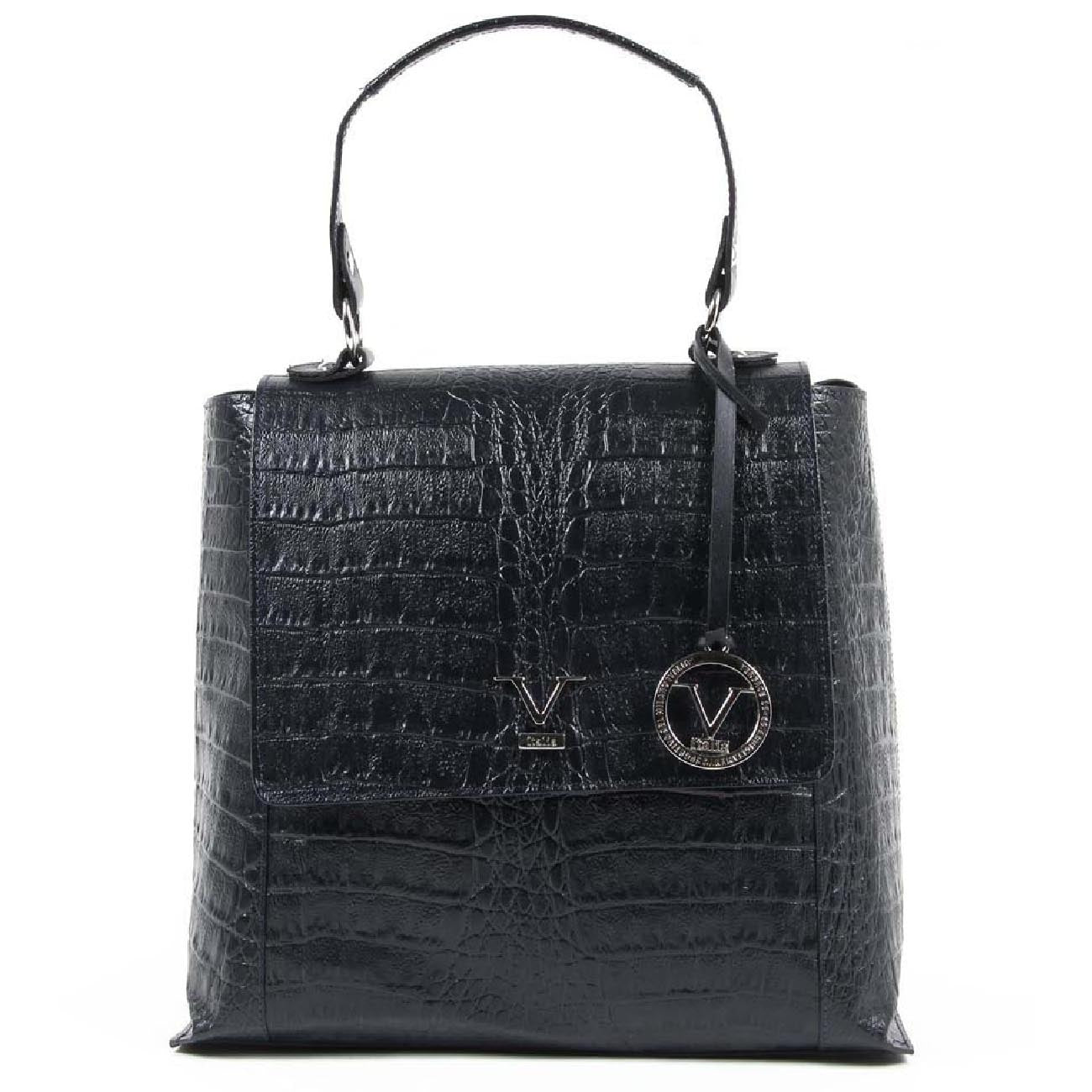 V 1969 Italia Borsa da donna ARC01 MOIRA COCCO BLUE